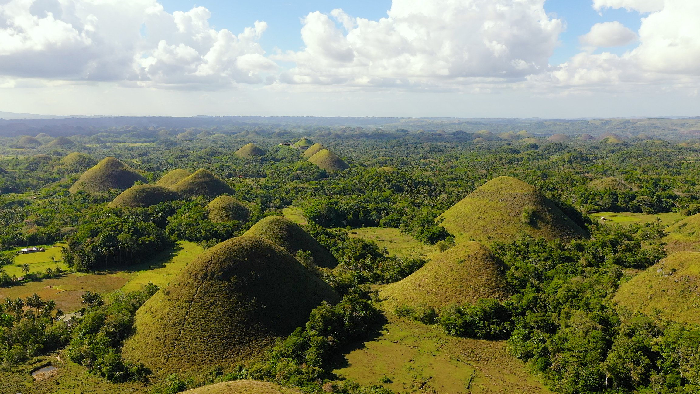 Chocolate hills.Bohol Philippines